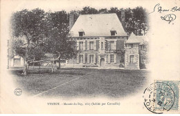 YVETOT - Manoir Du Fay - état - Yvetot