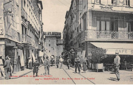 PERPIGNAN - Rue Notre Dame Et Le Castillet - Très Bon état - Perpignan
