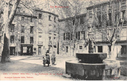 CERET - La Fontaine Et La Place - Très Bon état - Ceret