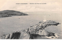 PORT VENDRES - Entrée Du Port Et La Jetée - Très Bon état - Port Vendres