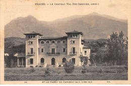 PRADES - Le Chateau Val Roc Et Le Massif Du Canigou - état - Prades