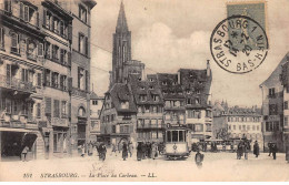 STRASBOURG - La Place Du Corbeau - Très Bon état - Strasbourg