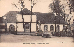 ILE DE GROIX - L'Eglise Et La Place - Très Bon état - Other & Unclassified