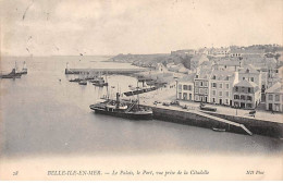 BELLE ILE EN MER - Le Palais, Le Port, Vue Prise De La Citadelle - Très Bon état - Belle Ile En Mer