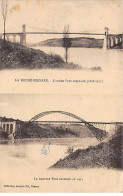 LA ROCHE BERNARD - L'Ancien Et Nouveau Pont Suspendu - Très Bon état - La Roche-Bernard