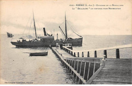 PORNIC - Estacade De La Noveillard - Le " Bellilois " En Partance Pour Noirmoutier - Très Bon état - Pornic