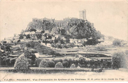 POLIGNAC - Vue D'ensemble Du Rocher Et Du Château - Très Bon état - Other & Unclassified