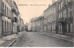 YSSINGEAUX - Rue Des Fossés Er De Lyon - état - Yssingeaux