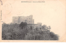 MONTROND - Ruines Du Château Féodal - Très Bon état - Autres & Non Classés