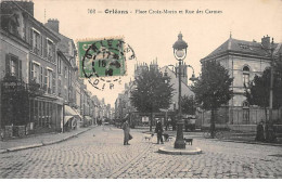 ORLEANS - Place Croix Morin Et Rue Des Carmes - Très Bon état - Orleans
