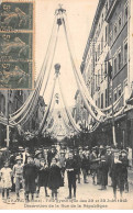 TARARE - Fête Gymnique Des 29 Et 30 Juin 1913 - Décoration De La Rue De La République - Très Bon état - Tarare