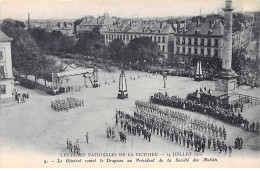 NANTES - Les Fêtes Nationales De La Victoire - 14 Juillet 1919 - Le Général Remet Le Drapeau - Très Bon état - Nantes