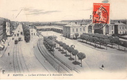 NANTES - La Gare D'Orléans Et Le Boulevard Sébastopol - Très Bon état - Nantes