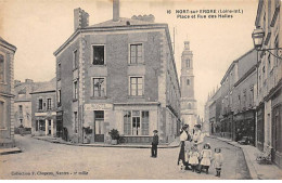 NORT SUR ERDRE - Place Et Rue Des Halles - Très Bon état - Nort Sur Erdre