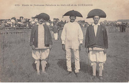 Etude De Costumes Paludiers De SAILLE Et De GUERANDE - Très Bon état - Guérande