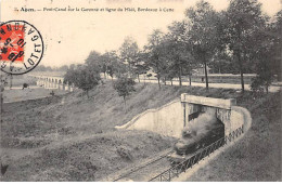 AGEN - Pont Canal Sur La Garonne Et Ligne Du Midi - Très Bon état - Agen