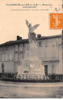VILLENEUVE SUR LOT - Monument Commémoratif - Très Bon état - Villeneuve Sur Lot