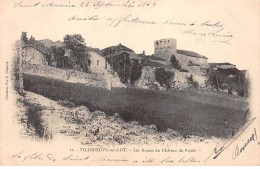 VILLENEUVE SUR LOT - Les Ruines Du Château De Pujols - Très Bon état - Villeneuve Sur Lot