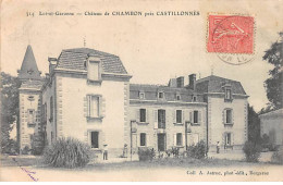 Château Des CHAMBON Près CASTILLONNES - Très Bon état - Altri & Non Classificati