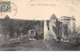 NERAC - Ruines Du Château De Séguinot - Très Bon état - Nerac