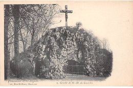 ORLEANS - Pensionnat De Saint Aignan - Grotte De Notre Dame De Lourdes - état - Orleans