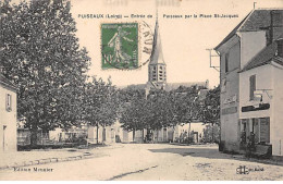 PUISEAUX - Entrée De Puiseaux Par La Place Saint Jacques - Très Bon état - Puiseaux