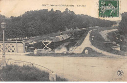 CHATILLON SUR LOIRE - Le Canal - Très Bon état - Chatillon Sur Loire