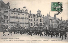 ORLEANS - Fêtes De Jeanne D'Arc - 8 Mai 1911 - Hommage Militaire à Jeanne D'Arc - Très Bon état - Orleans