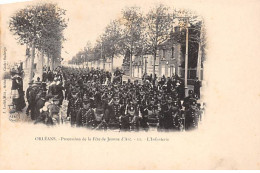 ORLEANS - Procession De La Fête De Jeanne D'Arc - L'Infanterie - Très Bon état - Orleans