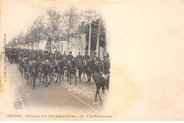 ORLEANS - Procession De La Fête De Jeanne D'Arc - L'Artillerie Montée - état - Orleans
