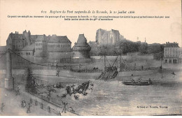 NANTES - Rupture Du Pont Suspendu De La Rotonde, Le 21 Juillet 1866 - Très Bon état - Nantes
