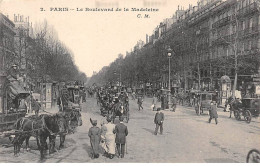 PARIS - Le Boulevard De La Madeleine - état - District 01