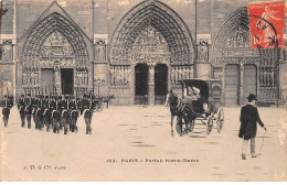 PARIS - Portail Notre Dame - état - District 01