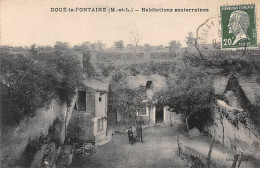 DOUE LA FONTAINE - Habitations Souterraines - Très Bon état - Doue La Fontaine