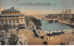 PARIS - Panorama De La Seine De La Place Du Châtelet, Vers Notre Dame - Très Bon état - Arrondissement: 04