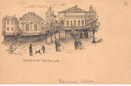 PARIS - Boulevard Du Temple 1803 - Très Bon état - District 03