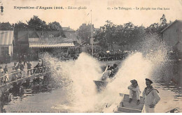 Exposition D'ANGERS 1906 - Le Toboggan - La Plongée D'en Haut - Très Bon état - Angers