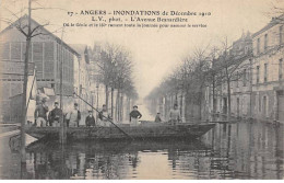 ANGERS - Inondations De Décembre 1910 - L'Avenue Besnardière - Très Bon état - Angers