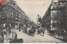 PARIS - Perspective Du Boulevard Montmartre - Très Bon état - Paris (02)