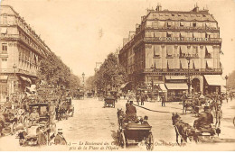 PARIS - Le Boulevard Des Capucines Et Rue Du Quatre Septembre Pris De La Place De L'Opéra - Très Bon état - Arrondissement: 02