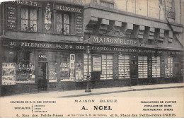PARIS - MAISON BLEUE , A. Noël - Souvenirs De N. D. Des Victoires - Très Bon état - Arrondissement: 02