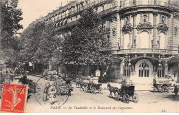 PARIS - Le Vaudeville Et Le Boulevard Des Capucines - Très Bon état - Arrondissement: 02