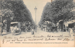 PARIS - Boulevard Des Capucines, Vue Prise De La Chaussée D'Antin - état - Arrondissement: 02