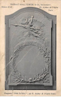 PARIS - Thiébaut Frères, Fumières & Cie, Successeurs - Avenue De L'Opéra - Plaquette " Pro Patria " - état - Paris (02)