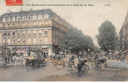 PARIS - Le Boulevard Des Capucines Et Le Café De La Paix - Très Bon état - District 02