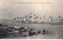 Colonie Maritime De RIVA BELLA - Exercices Physiques - Pyramides - état - Riva Bella