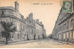 LISIEUX - La Rue De Paris - Très Bon état - Lisieux