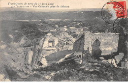 VERNEGUES - Tremblement De Terre Du 11 Juin 1909 - Vue Générale Prise Du Château - Très Bon état - Autres & Non Classés