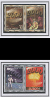 Yougoslavie - Jugoslawien - Yugoslavia 2000 Y&T N°2822+V à 2823+V - Michel N°2975+ZF à 2976+ZF *** - EUROPA - Unused Stamps