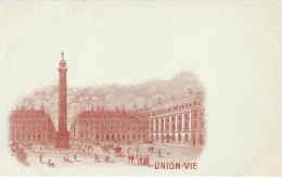PARIS - Union Vie - Assurances - Place Vendôme - Très Bon état - Distrito: 01